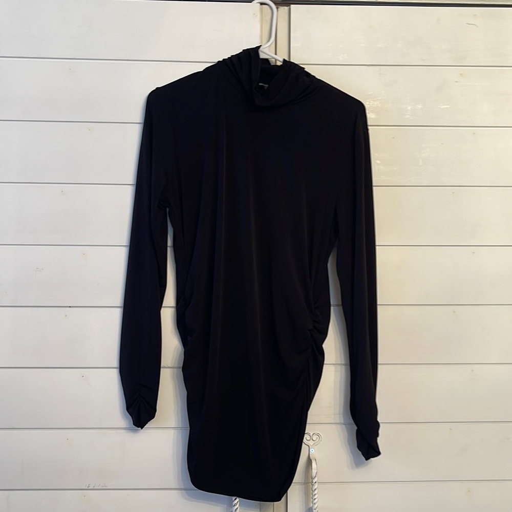 Black turtle neck